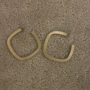 Shelia Faji Elisa Square Hoops